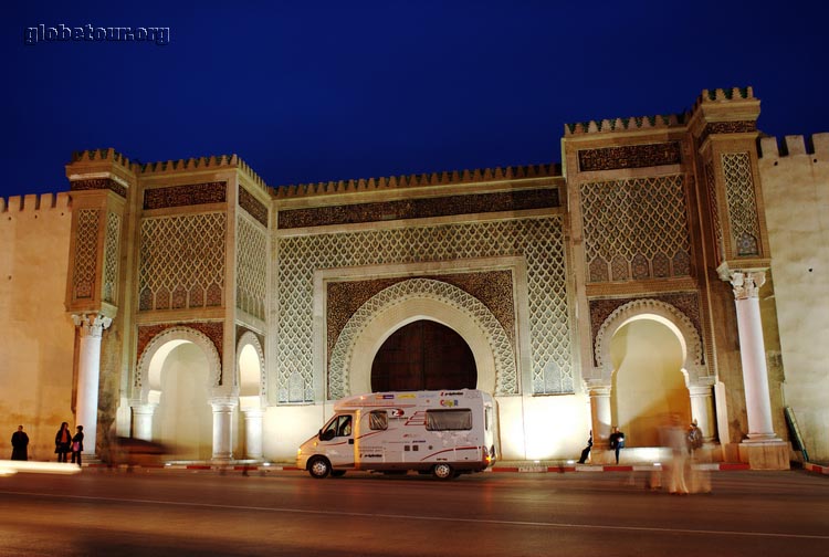 Meknes, puerta de Bab Mansour