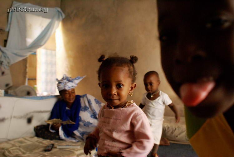 Mauritania, Nouakchott, familia de Mohamed