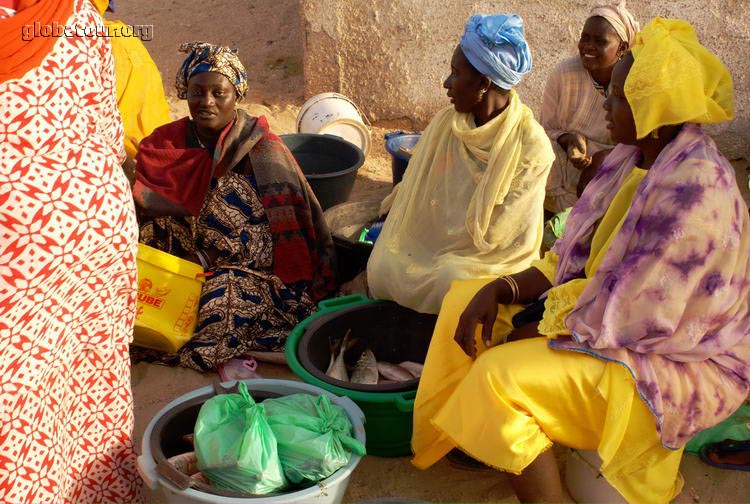 Mauritania,  Nouakchott, puerto de la pesca