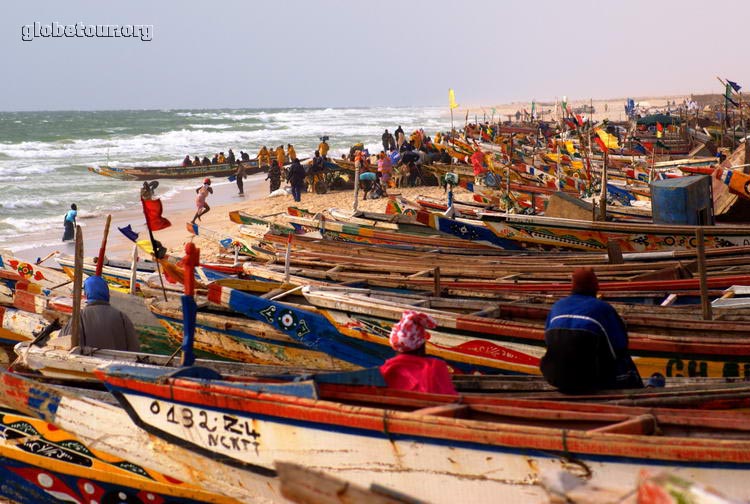 Mauritania, Nouakchott, puerto de la pesca