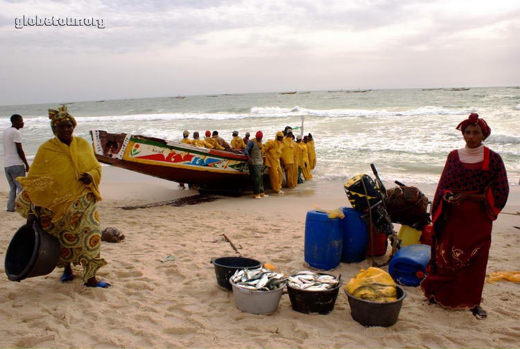 Mauritania, Nouakchott, puerto de la pesca