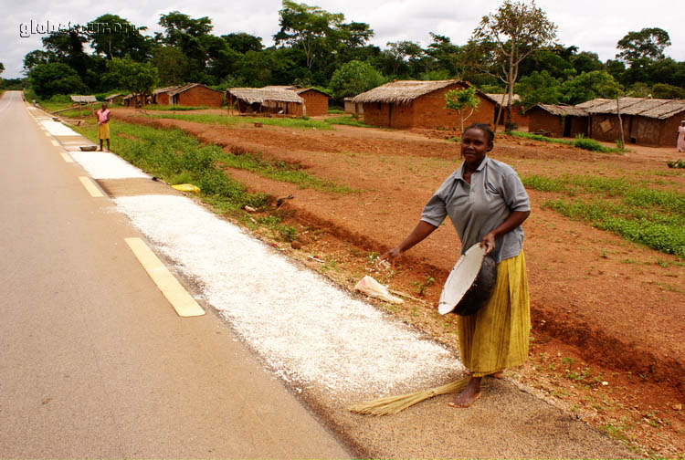 Camerun, camino a Yaund