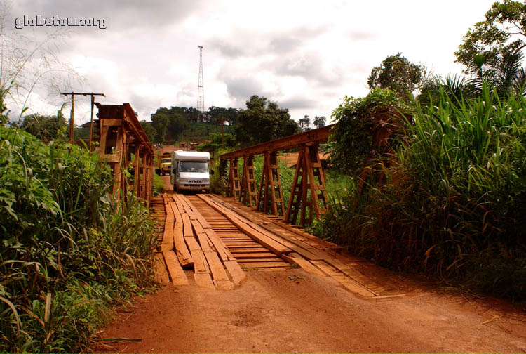 Camerun, camino a Yaund