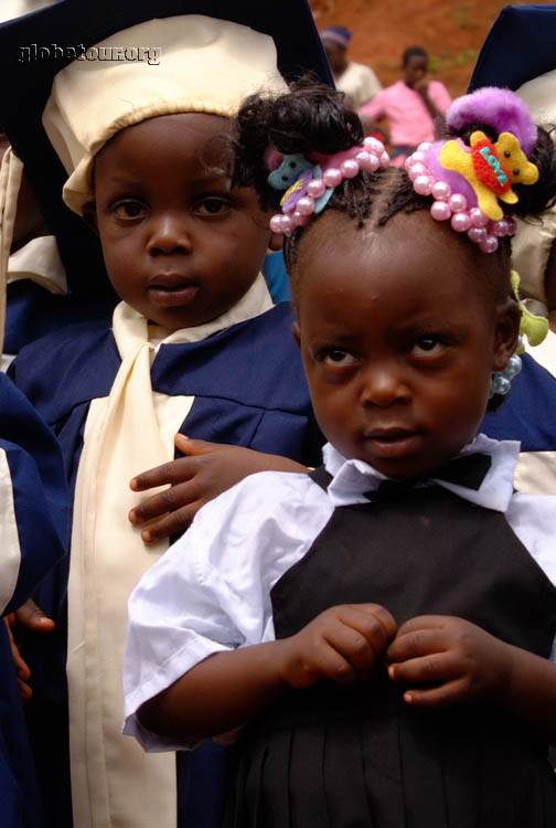 Camerun, Bafang, fiesta fin de curso