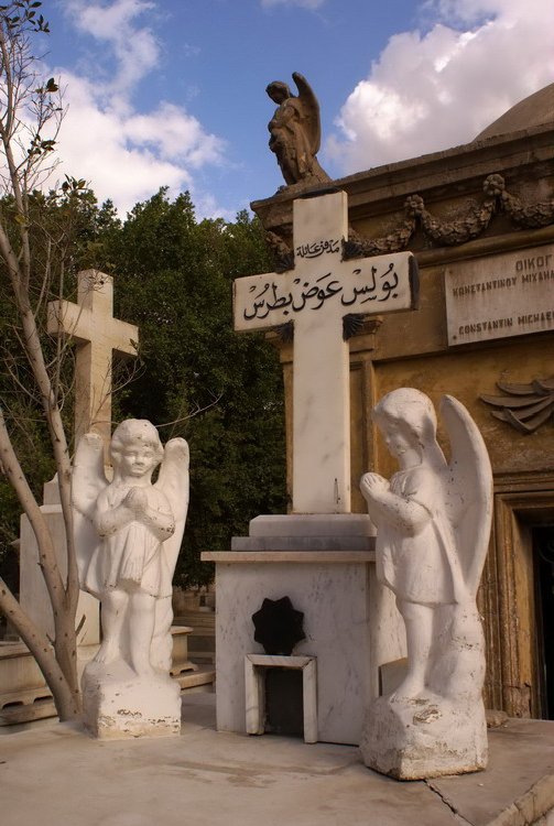 Egipt, Cairo, cementery in Coptic Cairo
