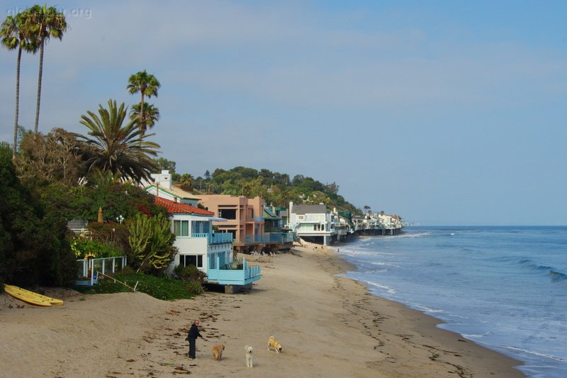 Los Angeles, Malibu beach