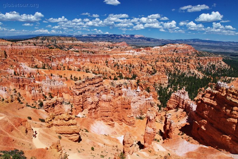 US, Utah, Bryce Canyon, sunset point