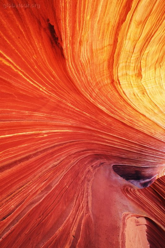 US, Arizona/Utah, Coyote Buttes, the wave