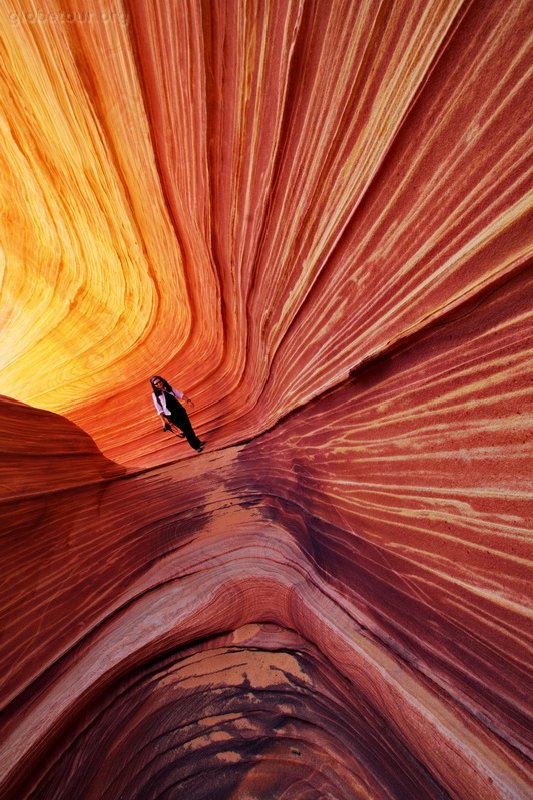 US, Arizona/Utah, Coyote Buttes, the wave