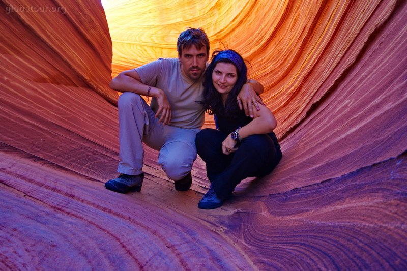 US, Arizona/Utah, Coyote Buttes, the wave