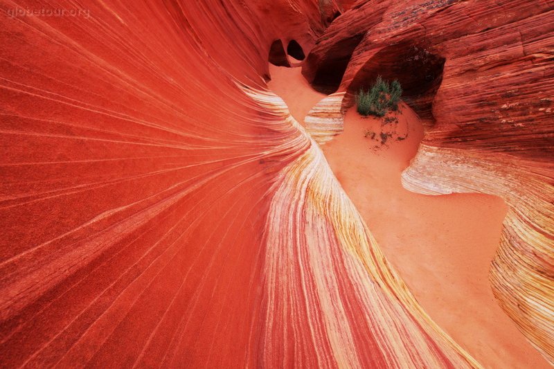 US, Arizona/Utah, Coyote Buttes, the wave