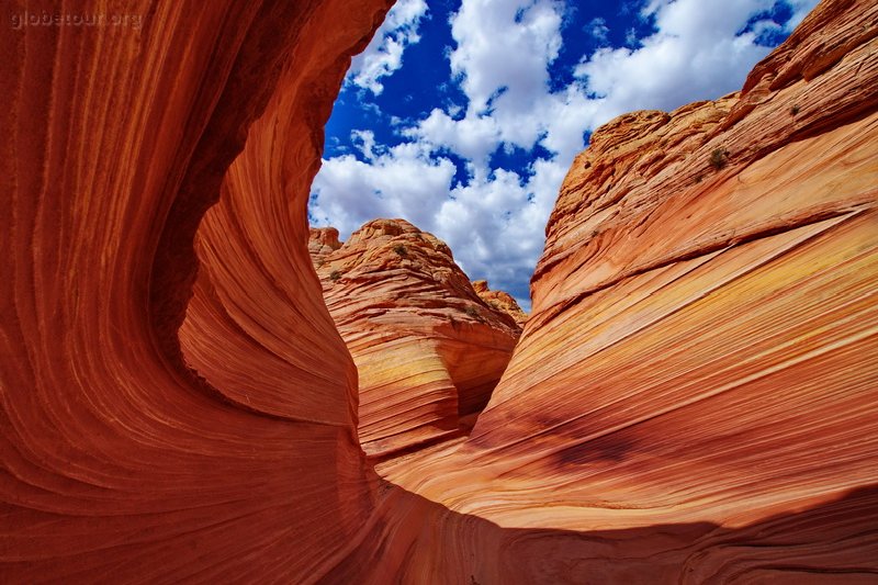 US, Arizona/Utah, Coyote Buttes, the wave