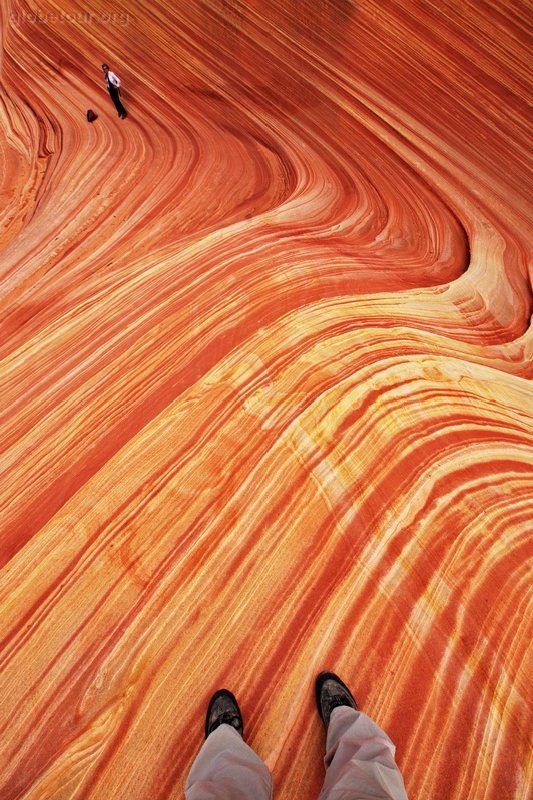 US, Arizona/Utah, Coyote Buttes, the wave