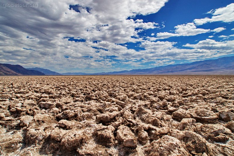 US, Dead Valley National Park, devil's golf course