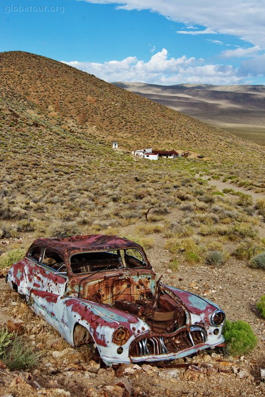 US, Dead Valley National Park, old golden mine