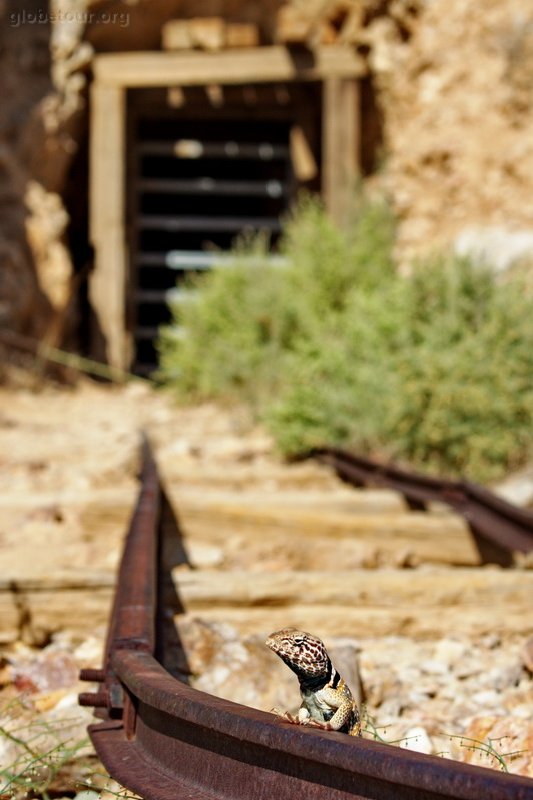 US, Dead Valley National Park, old golden mine