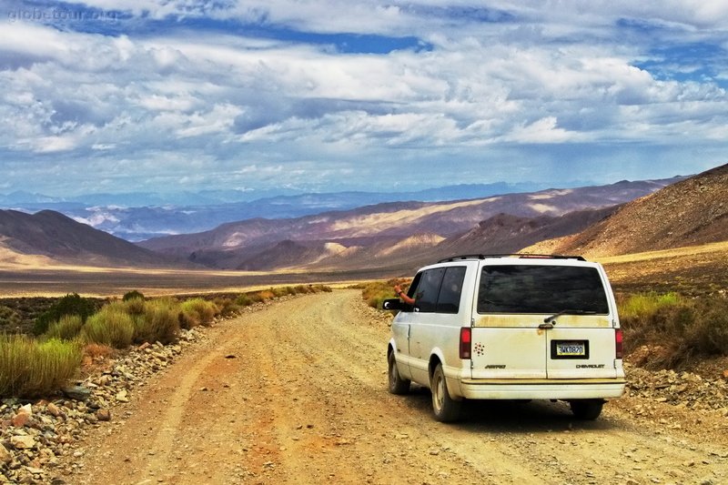 US, Dead Valley National Park, going out