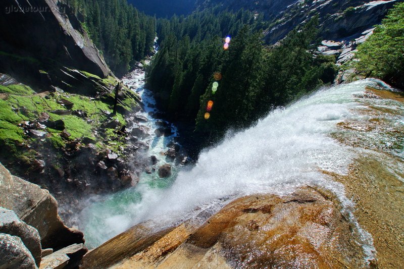 US, Yosemite National Park, Vernal waterfall