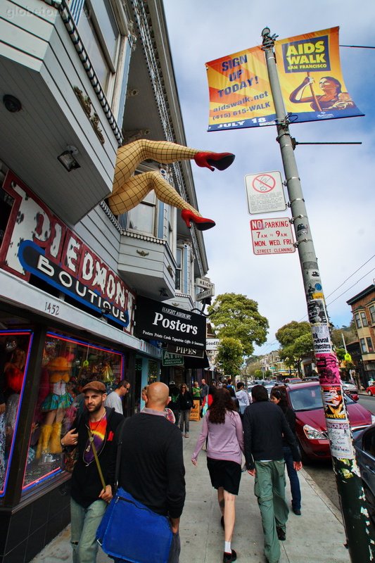 US, California, San Francisco, Haight street