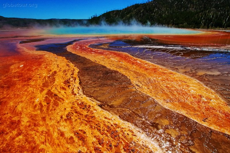 US, Yellowstone National Park, Grand Prismatic Spring