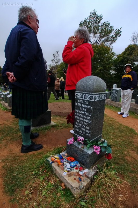 Canada, Hallifax, Titanic graves