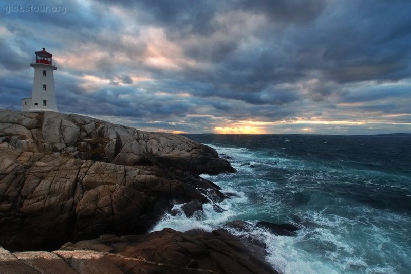 Canada, Peggys Cove light house