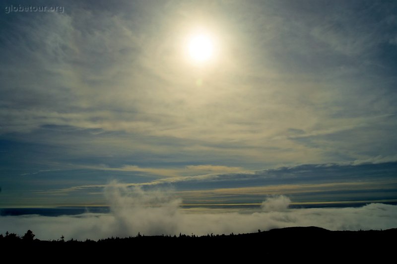 US, Arcadia National Parc, view from Cadillac mount