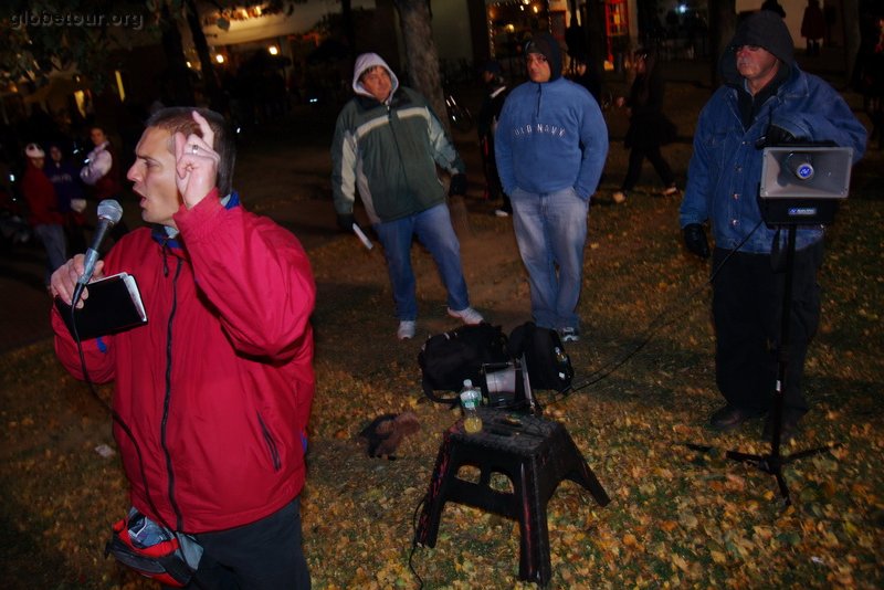 US, Salem Halloween, fanatic religious people