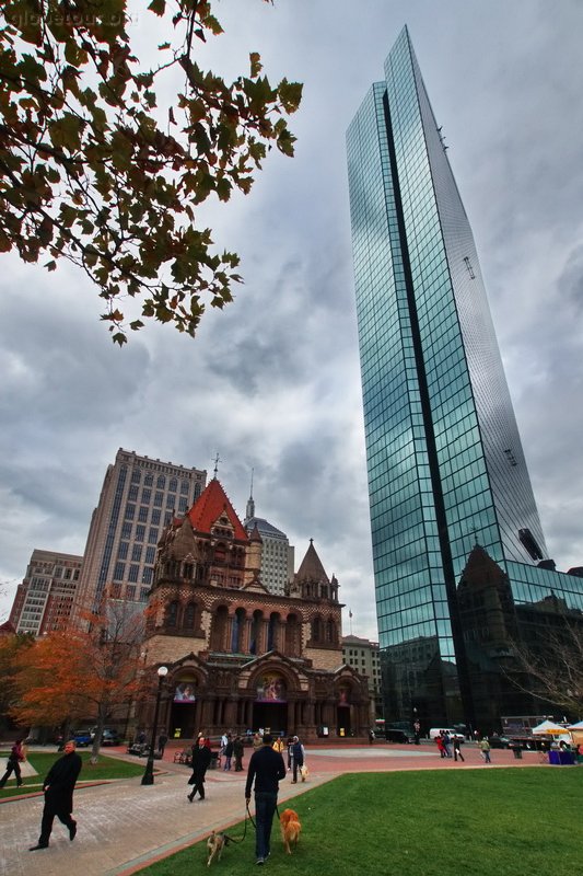 US, Boston, trinity church 