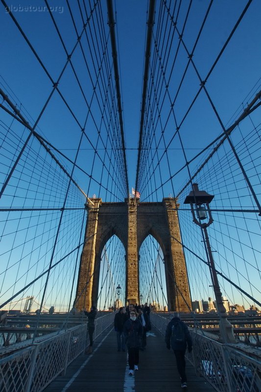 US, New York, brooklyn bridge