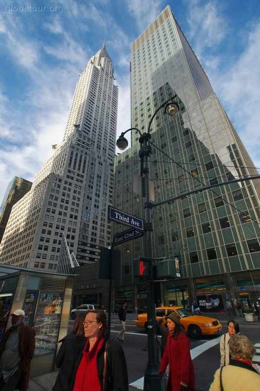 US, New York, chrysler building