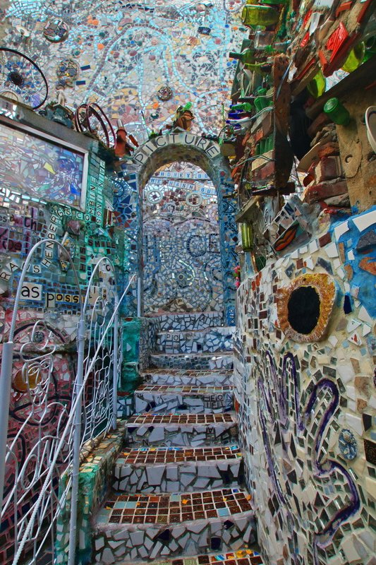 US, Philadelphia, Magic Gardens of Isaiah Zagar