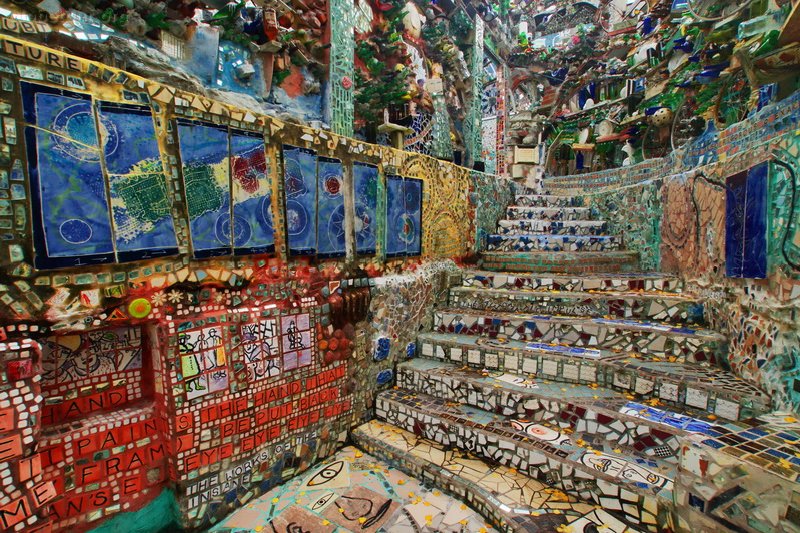 US, Philadelphia, Magic Gardens of Isaiah Zagar