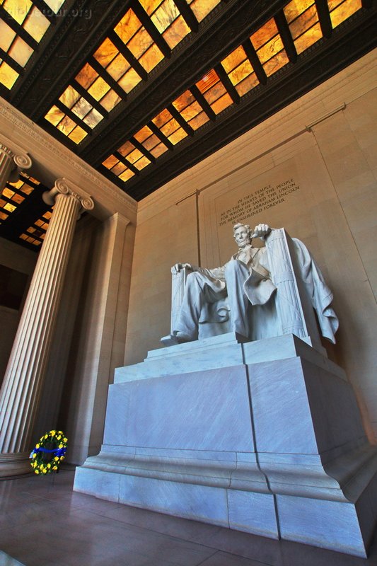 US, Washington, Lincoln Memorial