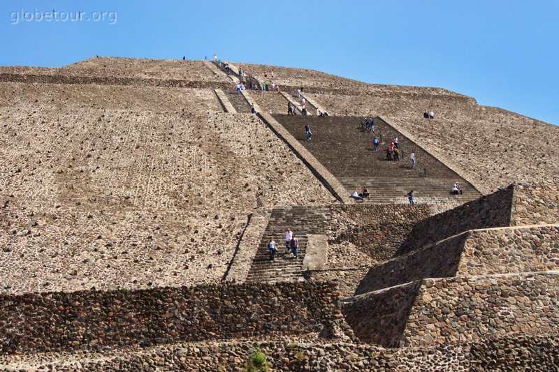 Mexico, Teotihuacan, Templo del Sol