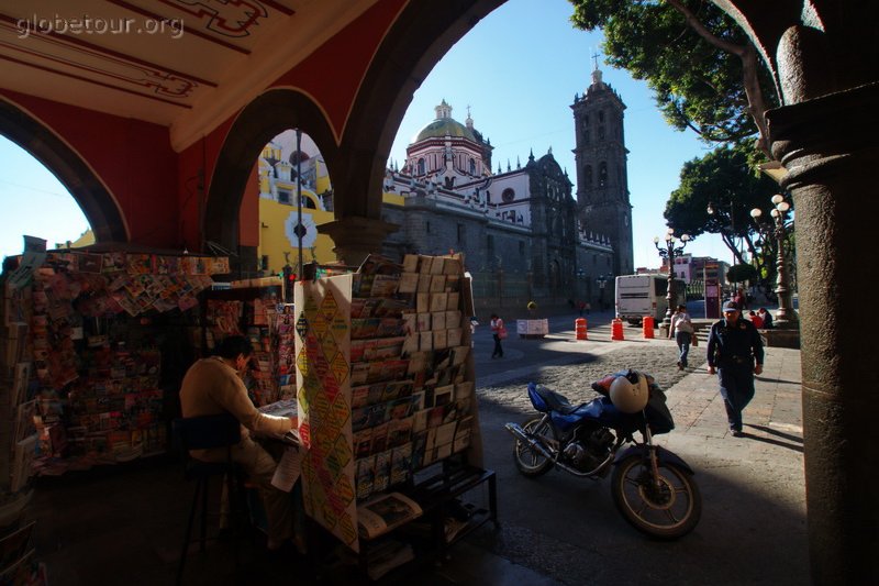 Mexico, Puebla, Zocalo