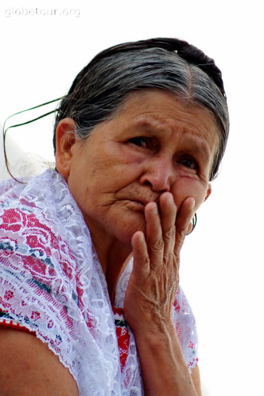 Mexico, Cuetzalan, domingo de mercado