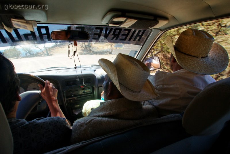 Mexic, Oaxaca, Camino a Hierbe el Agua