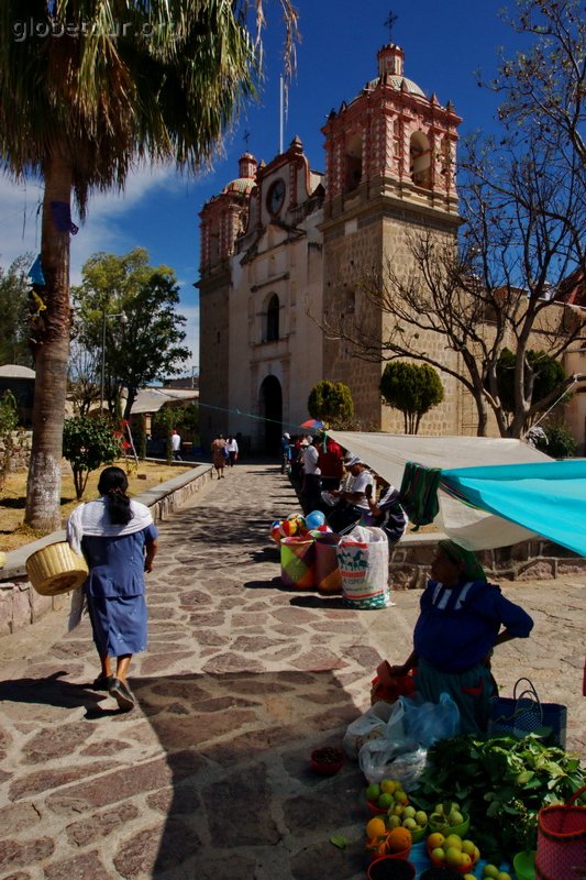 Mexic, Oaxaca, dia de mercado en Tlacolula