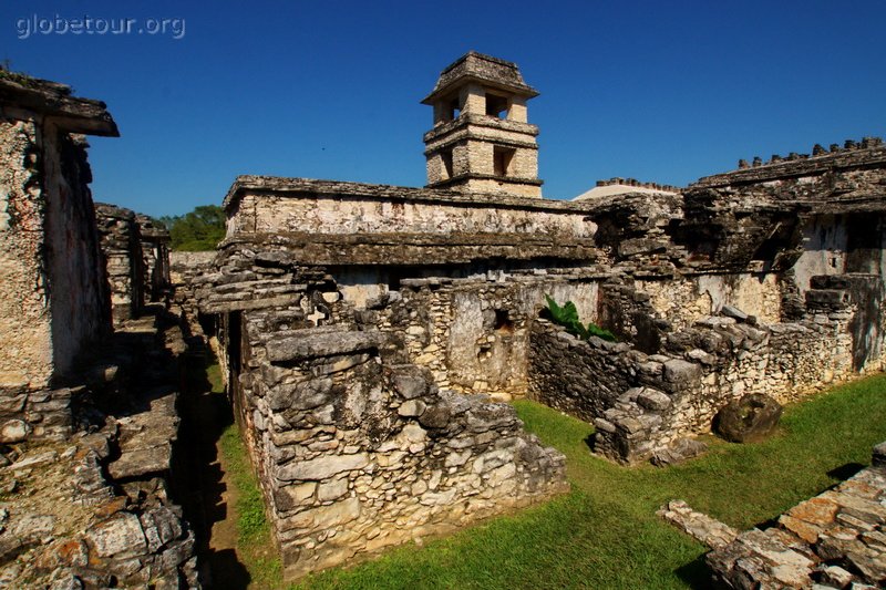 Mexic, Chiapas, Palenque ruinas