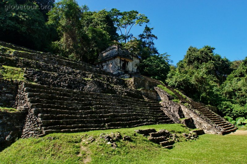 Mexic, Chiapas, Palenque ruinas