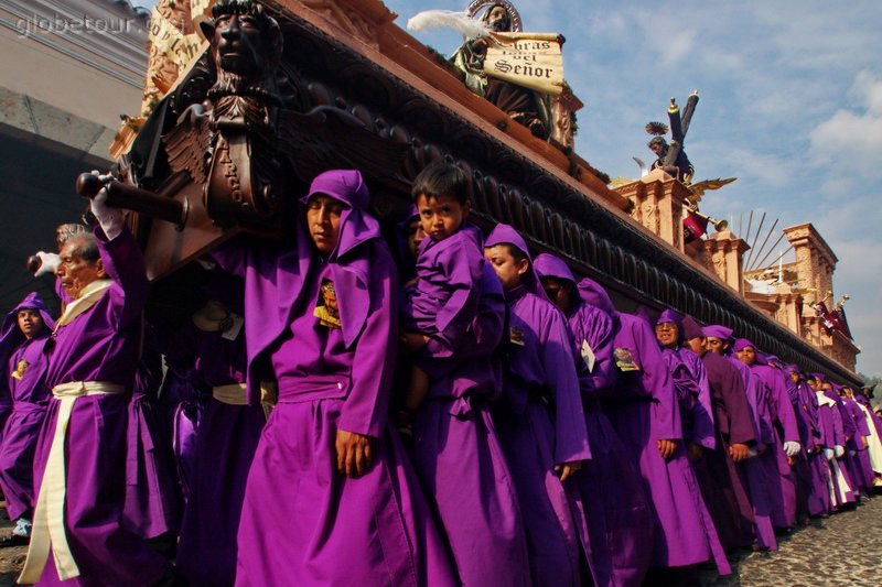 Guatemala, Antigua, cuarto domingo de cuaresma