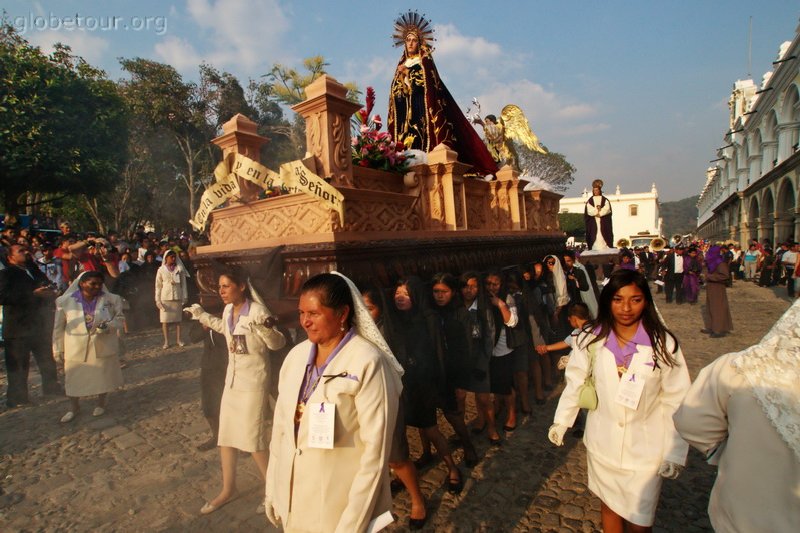 Guatemala, Antigua, cuarto domingo de cuaresma