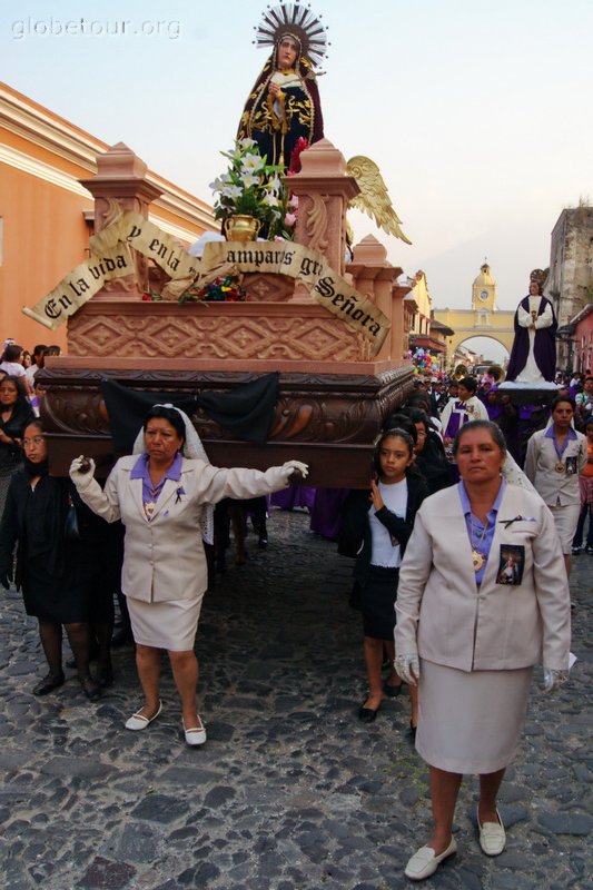 Guatemala, Antigua, cuarto domingo de cuaresma