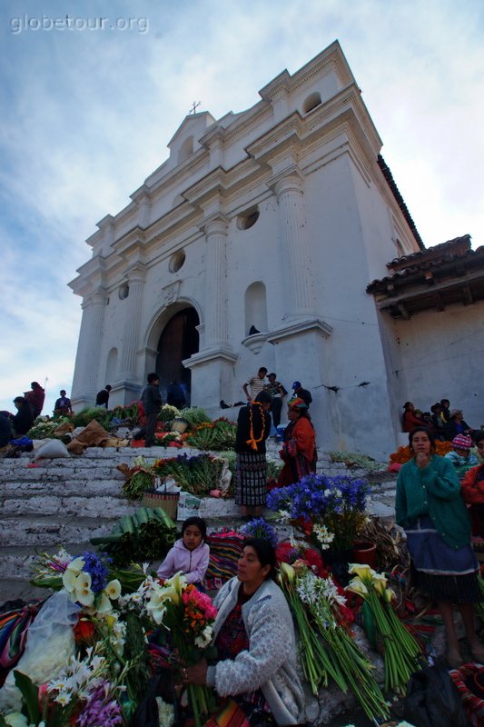 Guatemala, mercado de Chichicastenango