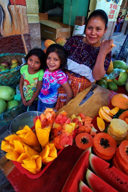 Guatemala, mercado de Chichicastenango