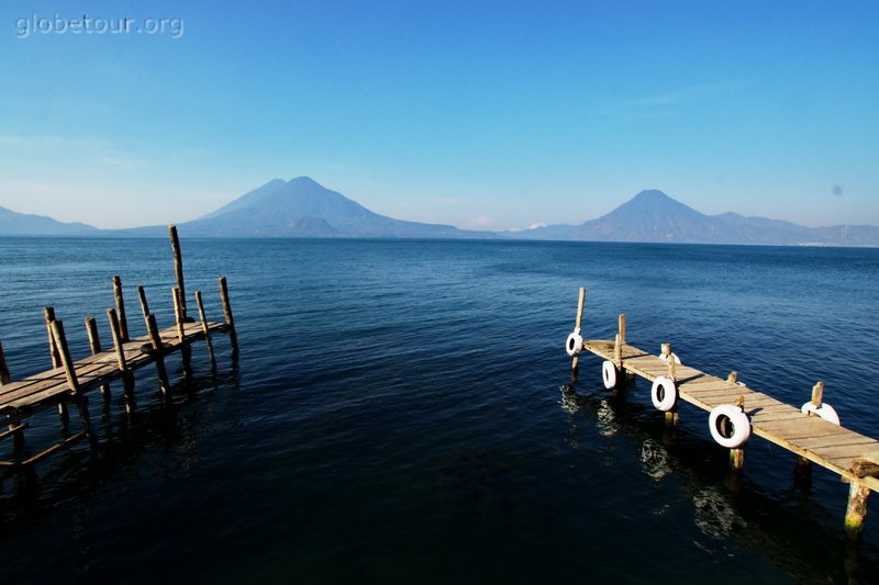 Guatemala, Panajachel, lago Atitlan