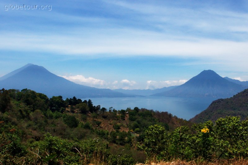 Guatemala, Panajachel, lago Atitlan