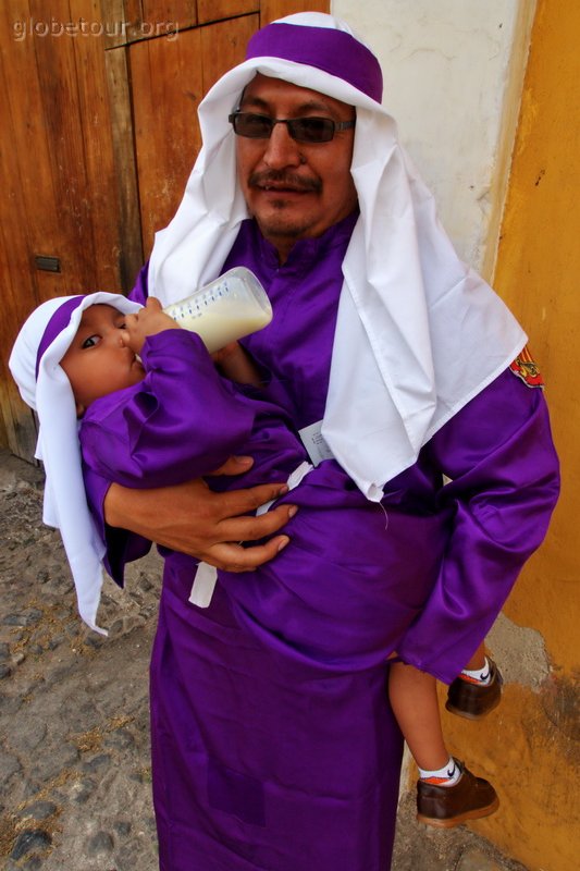 Guatemala, Antigua, domingo antes de pascua.