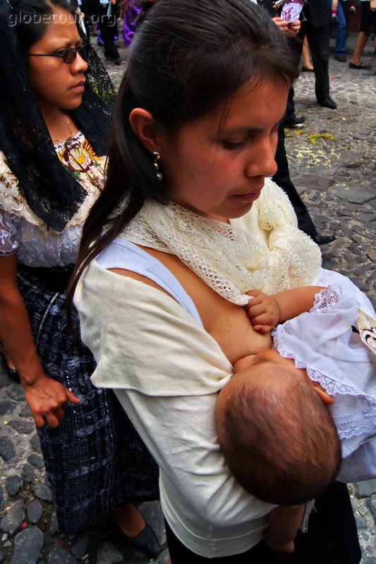 Guatemala, Antigua, domingo antes de pascua.